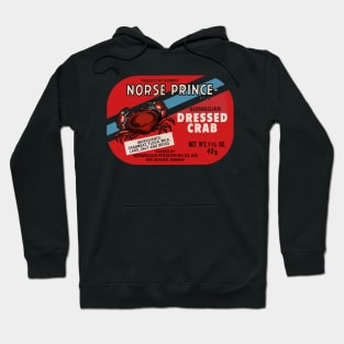 Norwegian Dressed Crab - Retro Packaging Hoodie